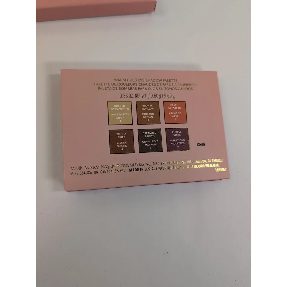 Mary Kay Limited Edition Warm Hues‎ Eye Shadow Palette - New in Box
